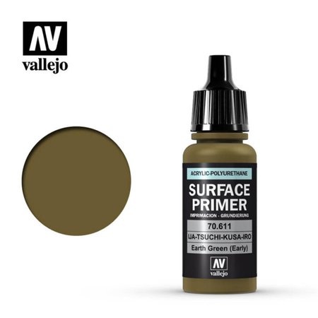 VALLEJO 17 ml Earth Green Surface Primer VLJ70611